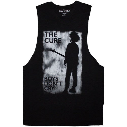 Front - The Cure Unisex Adult Boys Don´t Cry Vest Top