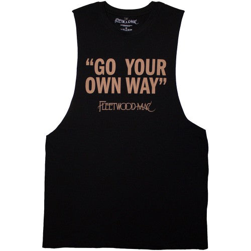 Front - Fleetwood Mac Unisex Adult Go Your Own Way Vest Top