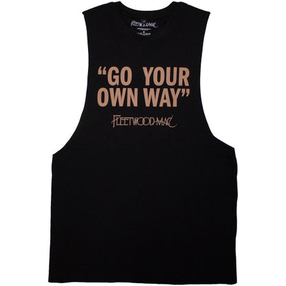 Front - Fleetwood Mac Unisex Adult Go Your Own Way Vest Top