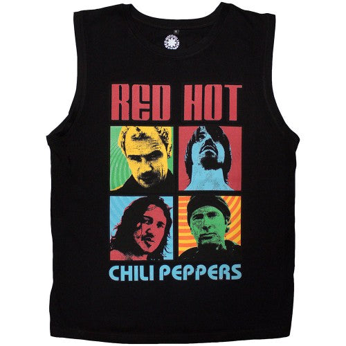 Front - Red Hot Chilli Peppers Unisex Adult Portrait Tank Top
