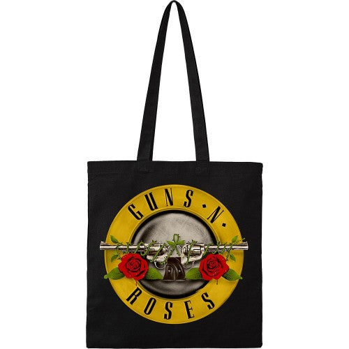 Front - Guns N Roses Logo Cotton Tote Bag