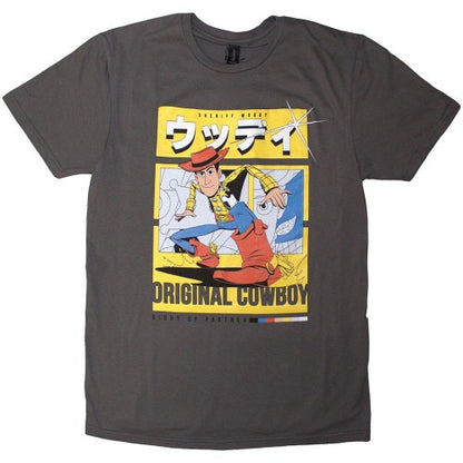 Front - Toy Story Unisex Adult Original Cowboy T-Shirt