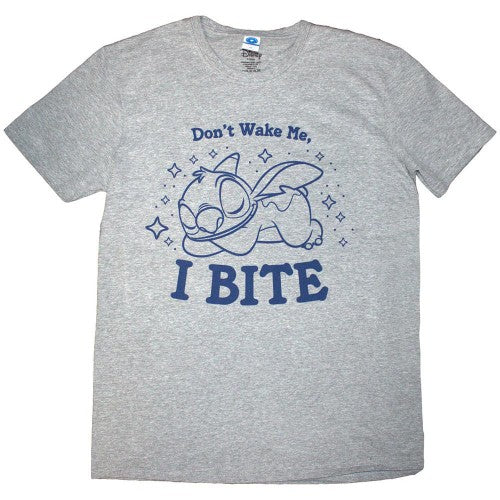 Front - Lilo & Stitch Unisex Adult I Bite T-Shirt