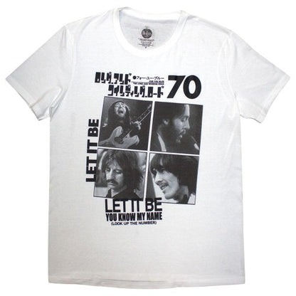 Front - The Beatles Unisex Adult 1970 T-Shirt