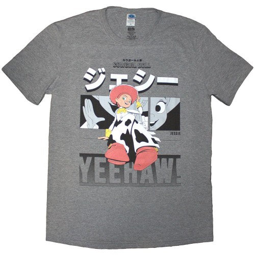 Front - Toy Story Unisex Adult Yeehaw Jessie T-Shirt