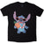 Front - Lilo & Stitch Unisex Adult Stitch Pineapple T-Shirt