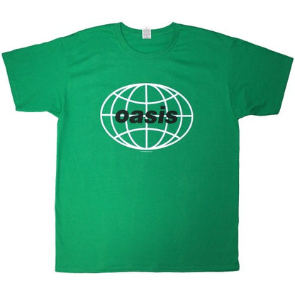 Front - Oasis Unisex Adult 1998 World Tour - Mexico City T-Shirt