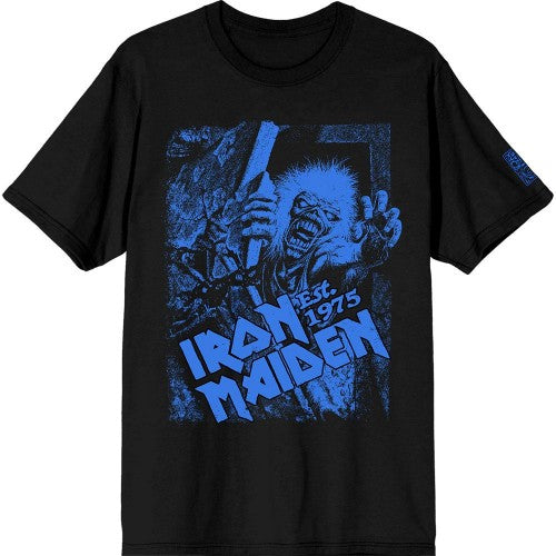 Front - Iron Maiden Unisex Adult Est. 1975 No Prayer Grave T-Shirt