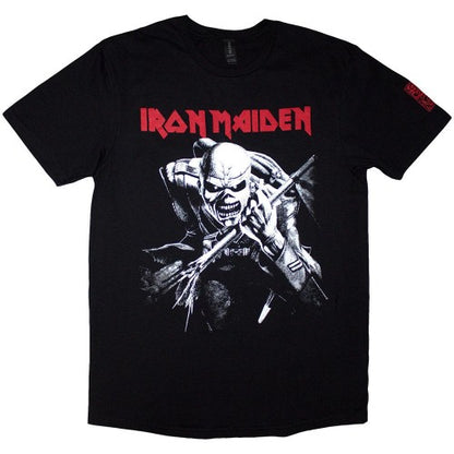 Front - Iron Maiden Unisex Adult 50 Trooper Charge T-Shirt