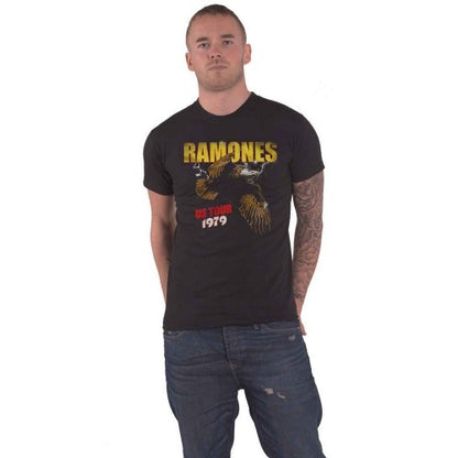 Front - Ramones Unisex Adult Tour 1979 T-Shirt