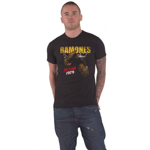 Front - Ramones Unisex Adult Tour 1979 T-Shirt