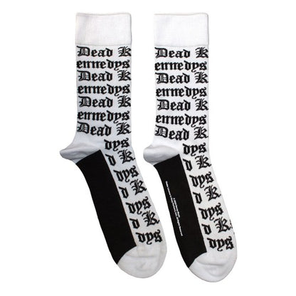 Front - Dead Kennedys Unisex Adult Gothic Logo Socks