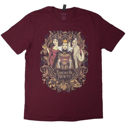 Front - Disney Unisex Adult Essence Of Beauty T-Shirt