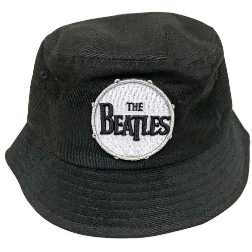 Front - The Beatles Unisex Adult Drum Logo Bucket Hat