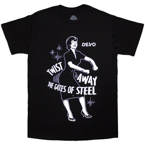 Front - DEVO Unisex Adult Twist Away T-Shirt