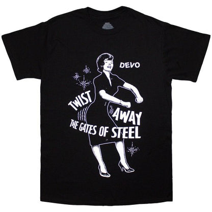 Front - DEVO Unisex Adult Twist Away T-Shirt