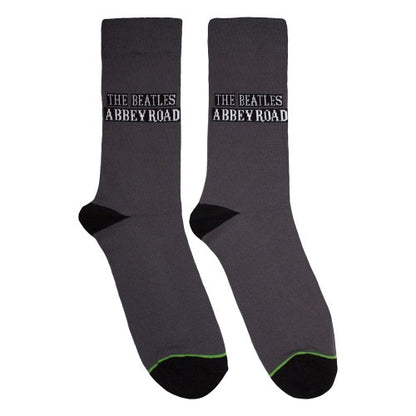 Front - The Beatles Unisex Adult Abbey Road Sign Socks