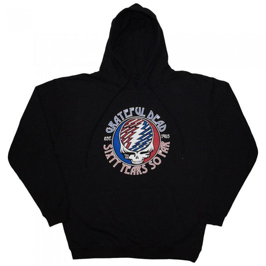 Front - Grateful Dead Unisex Adult Stealie 60 Pull Over Hoodie