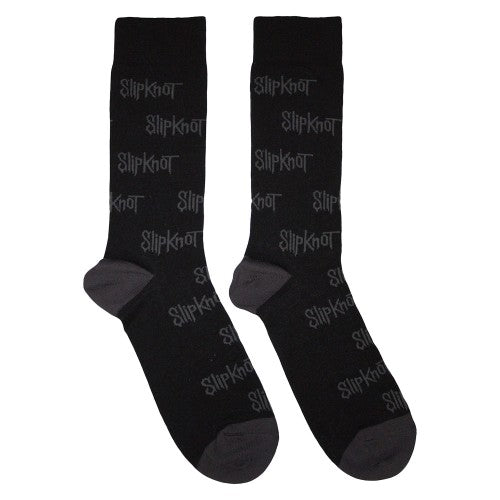 Front - Slipknot Unisex Adult All-Over Print Logo Socks