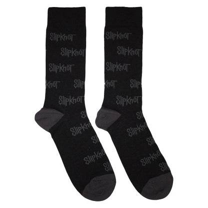 Front - Slipknot Unisex Adult All-Over Print Logo Socks