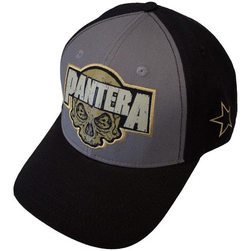 Front - Pantera Unisex Adult Skull Mesh Back Trucker Cap