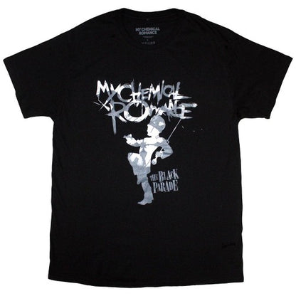 Front - My Chemical Romance Unisex Adult Clock Logo T-Shirt