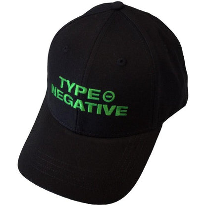 Front - Type O Negative Unisex Adult Text Logo Baseball Cap