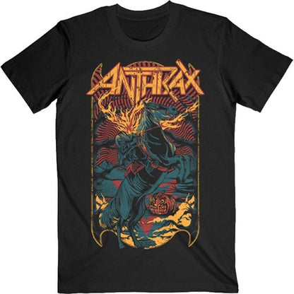 Front - Anthrax Unisex Adult Headless Horseman T-Shirt