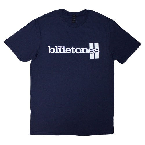 Front - The Bluetones Unisex Adult Stripe Logo T-Shirt