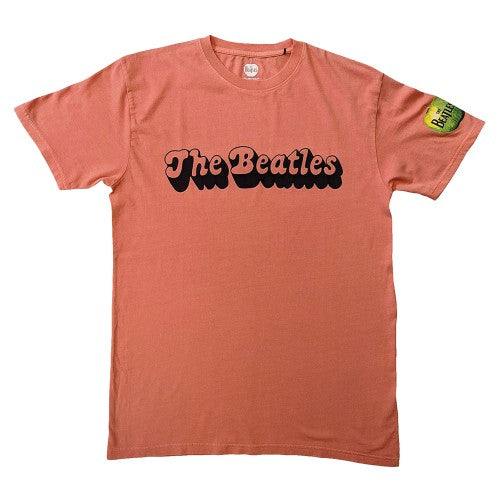 Front - The Beatles Unisex Adult 70s Logo T-Shirt