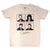 Front - Queen Unisex Adult Face It Alone Squares T-Shirt