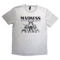 Front - Madness Unisex Adult 7 Checkered T-Shirt