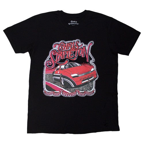 Front - Chris Stapleton Unisex Adult Car T-Shirt