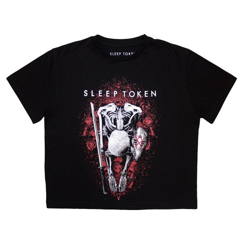 Front - Sleep Token Womens/Ladies The Love You Want Crop Top