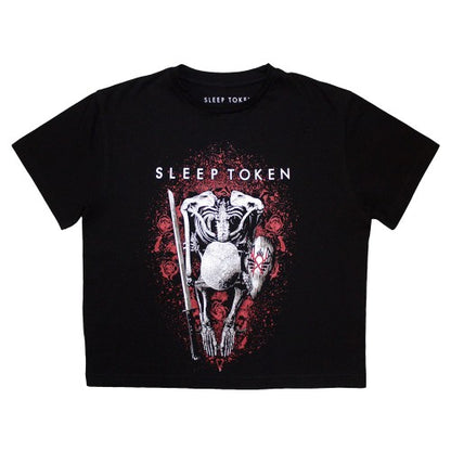 Front - Sleep Token Womens/Ladies The Love You Want Crop Top