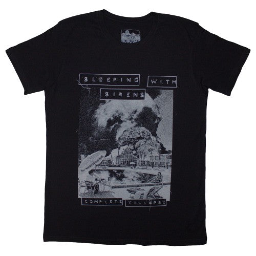 Front - Sleeping With Sirens Unisex Adult Complete Collapse T-Shirt