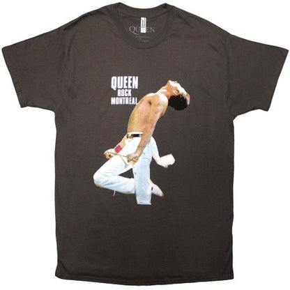 Front - Queen Unisex Adult Rock Montreal T-Shirt