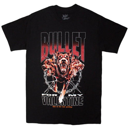 Front - Bullet For My Valentine Unisex Adult Last Goodbye Dogs T-Shirt