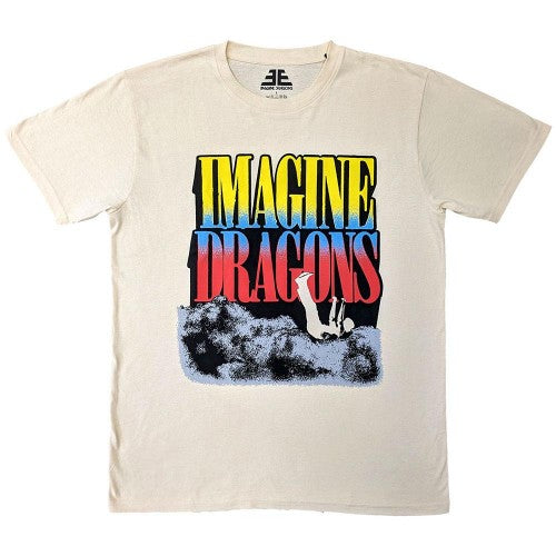 Front - Imagine Dragons Unisex Adult Falling Clouds T-Shirt