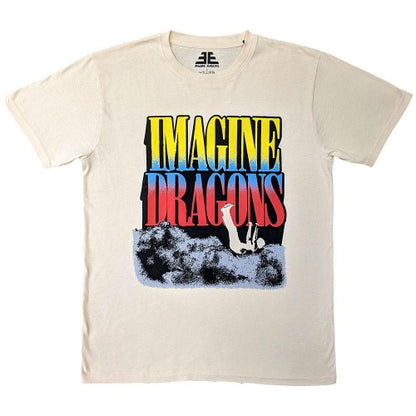 Front - Imagine Dragons Unisex Adult Falling Clouds T-Shirt
