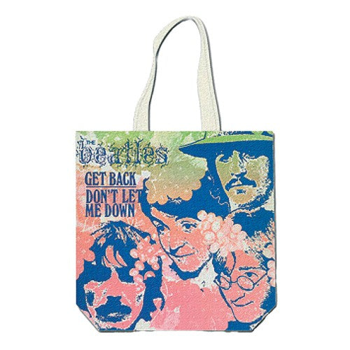 Front - The Beatles Get Back Cotton Tote Bag