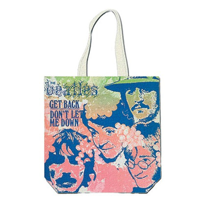 Front - The Beatles Get Back Cotton Tote Bag