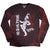 Front - My Chemical Romance Unisex Adult The Black Parade March Washed Long-Sleeved T-Shirt