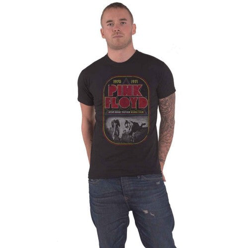 Front - Pink Floyd Unisex Adult AHM Tour T-Shirt