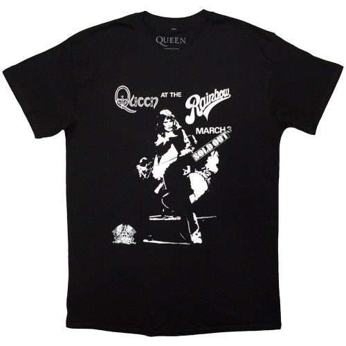 Front - Queen Unisex Adult Live Rainbow T-Shirt