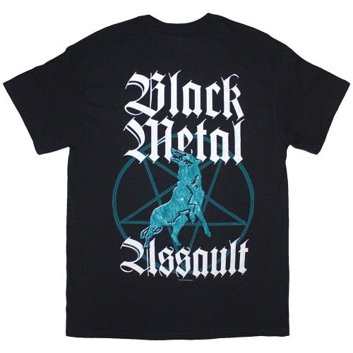 Front - Marduk Unisex Adult Black Metal Assault T-Shirt