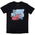 Front - Cars Unisex Adult Speed Counts T-Shirt