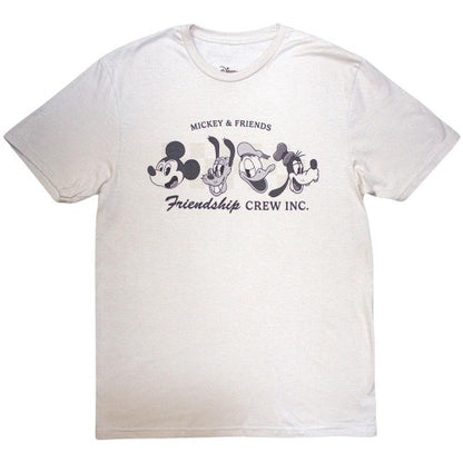 Front - Mickey & Friends Unisex Adult Friendship Crew Inc T-Shirt