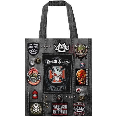 Front - Five Finger Death Punch Legionary Tote Bag