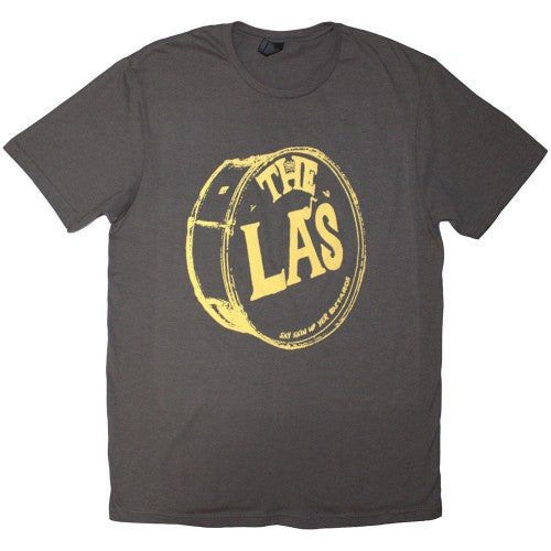 Front - The La´s Unisex Adult Drum Head Logo T-Shirt